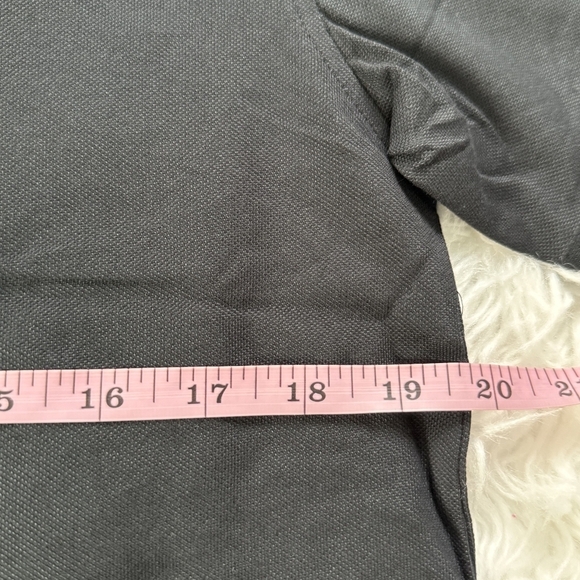 Member's Mark Men's Stretch Pique Polo. Black. Size Small. New.Short sleeve po - Picture 3 of 6